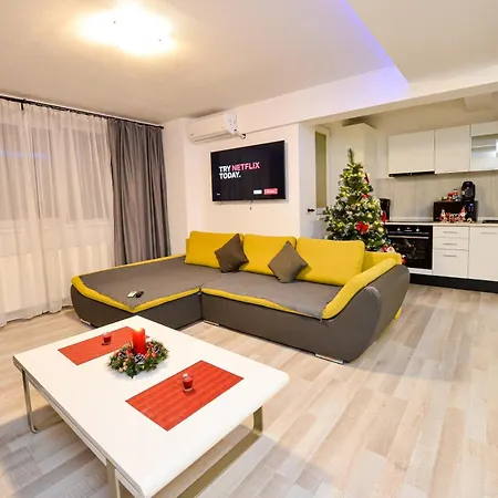 Pierre Cardin Deluxe Apartment With Terrace By Magniflex Bucharest Exterior photo